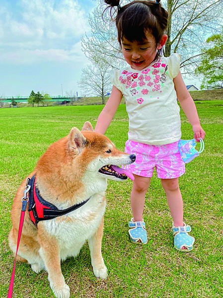 ポカポカ陽気で気持ちいいね